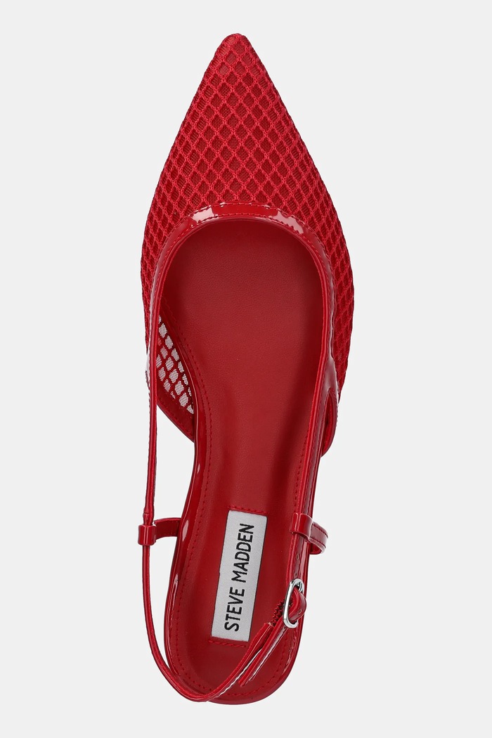 Baleríny Steve Madden Slingshot-M červená 11003838.CYS