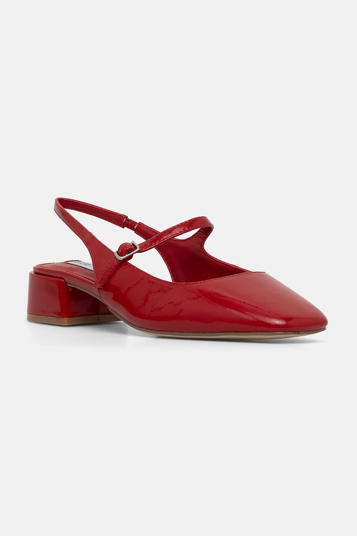 Обувки с дебел ток Steve Madden Marjorie квадратен червен 11003298.61M
