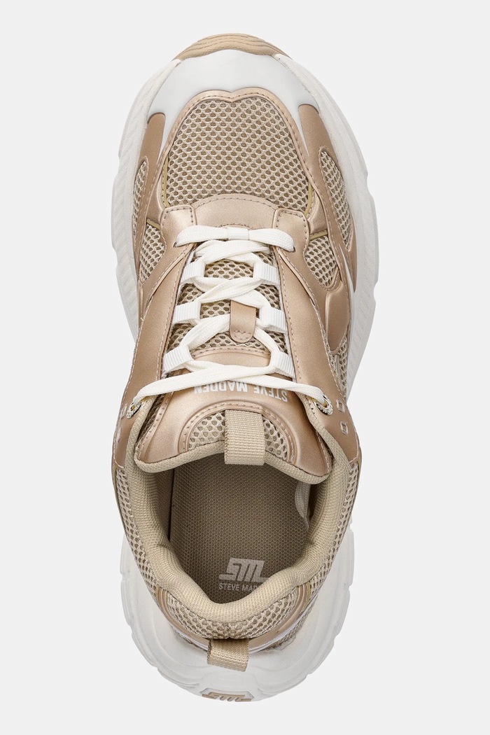 Steve Madden sneakersy Power 1 złoty 11003847.BGW