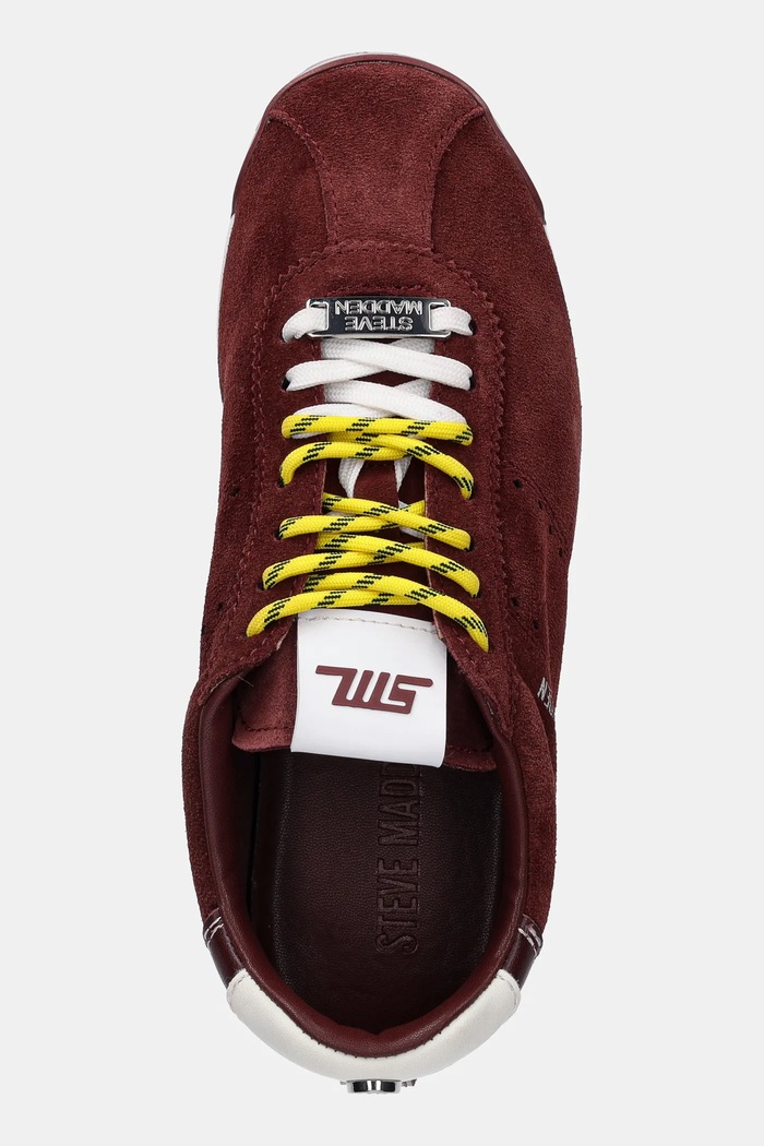 Semišové tenisky Steve Madden Mirage-Sm burgundské 11003908.622