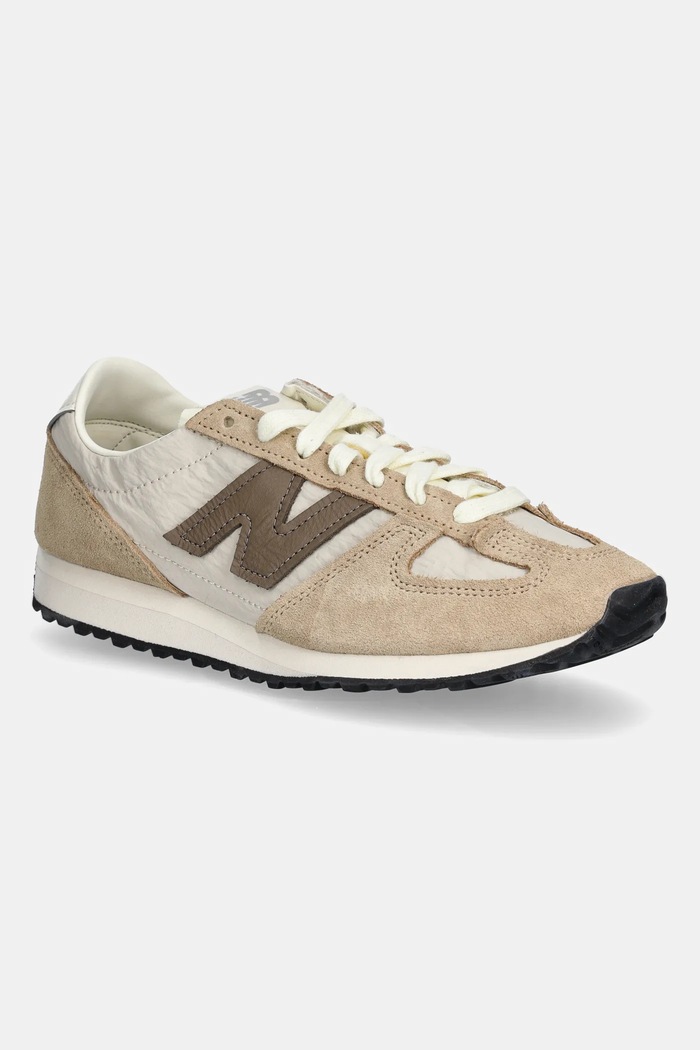 New Balance sportcipő 471 nappa bőr bézs U471AI