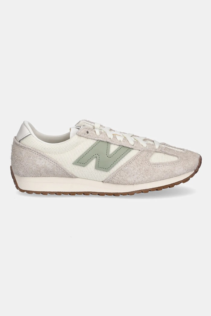 Σουέτ sneakers New Balance 471 U471KAC μπεζ AW25