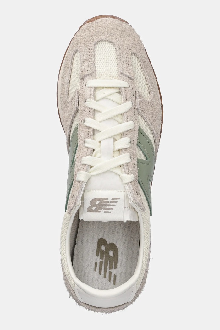 Σουέτ sneakers New Balance 471 μπεζ U471KAC