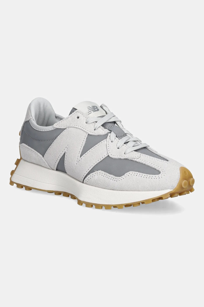 Tenisky New Balance 327 semišová koža sivá WS327KAY
