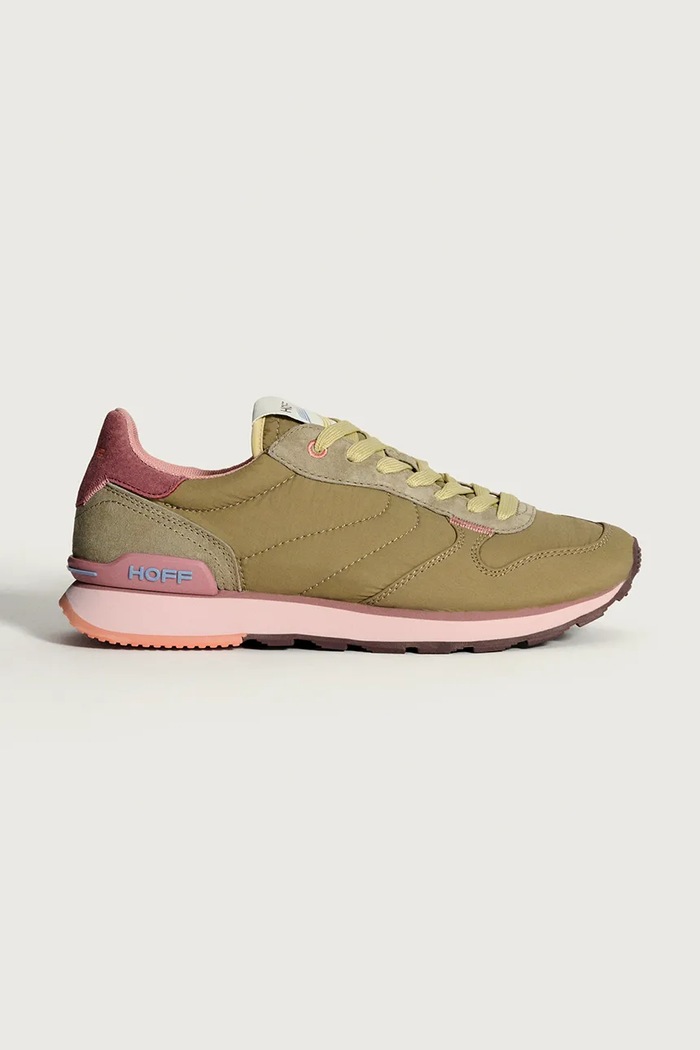 Hoff Sneakersy TRACK & FIELD KHAKI zielony 22517001