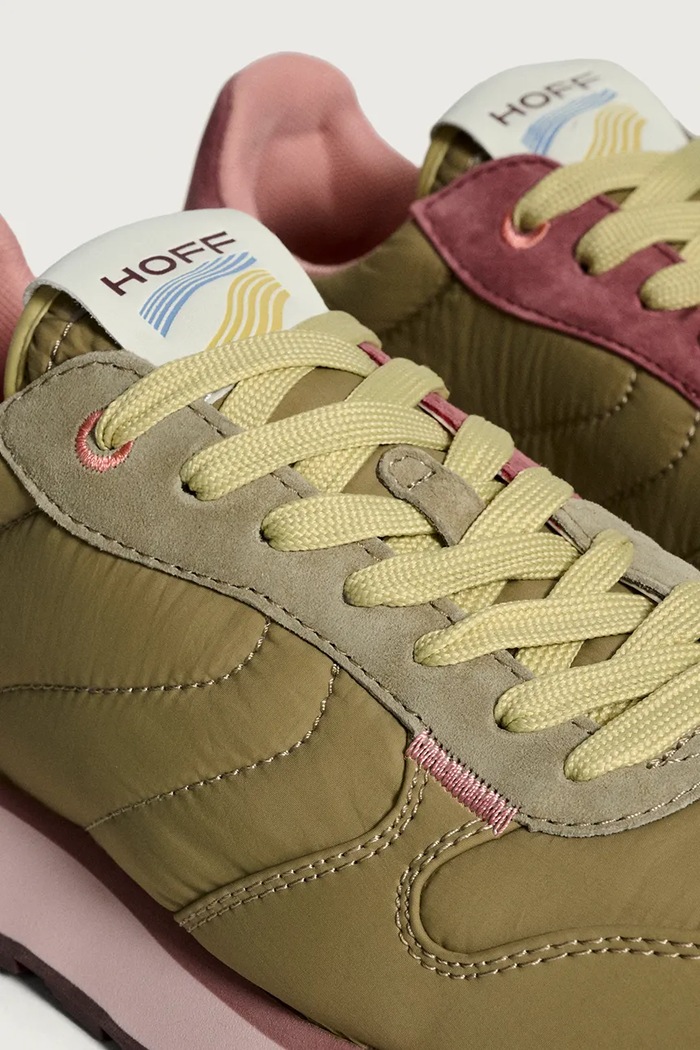 Obuwie Hoff Sneakersy TRACK & FIELD KHAKI 22517001 zielony