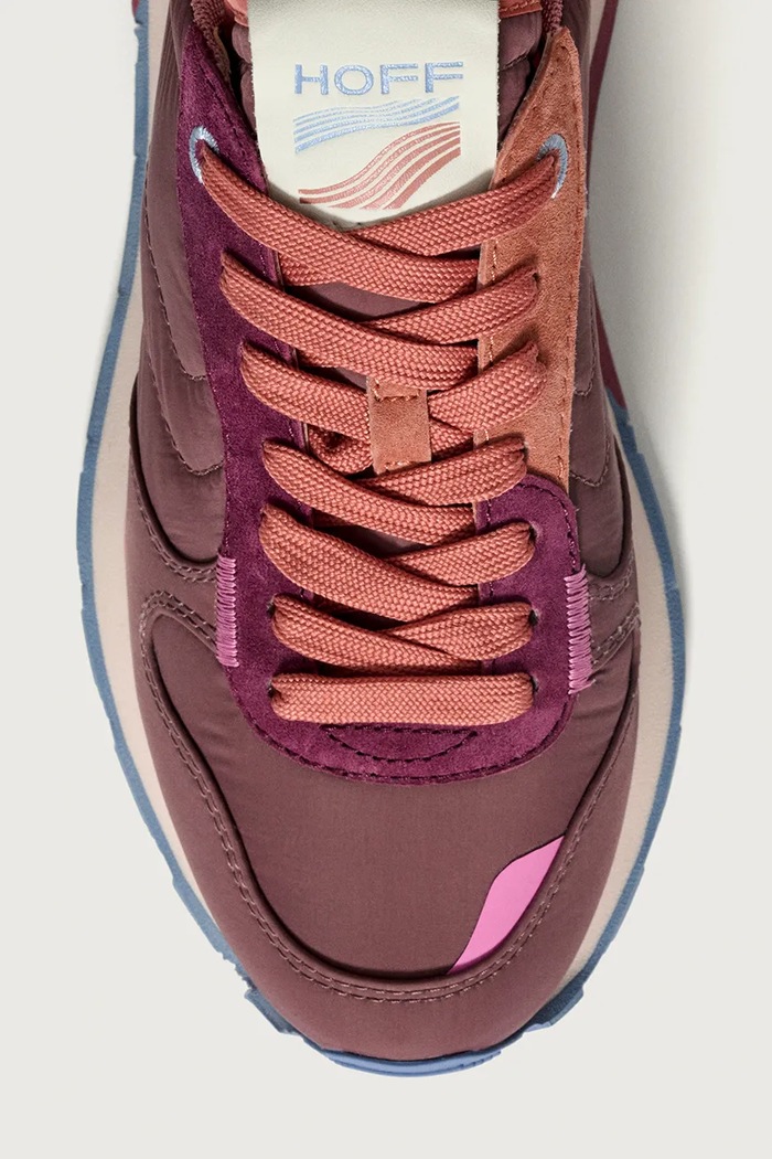 Hoff sneakersy TRACK & FIELD BURGUN 22517004 bordowy