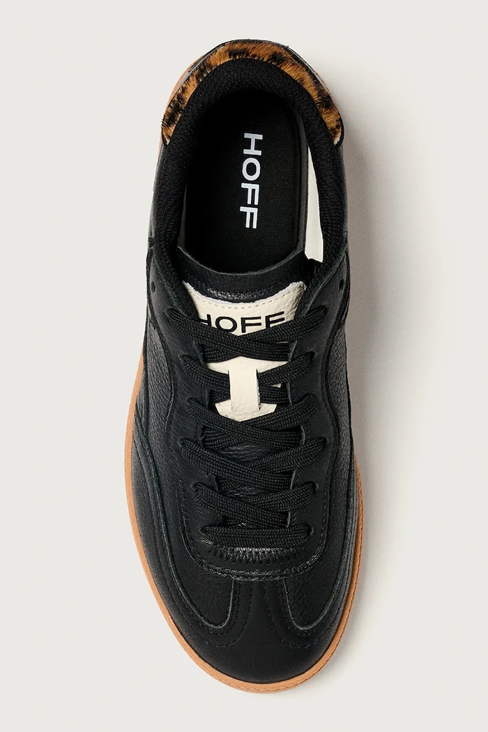 Hoff sneakersy skórzane ALLEY BLACK WOMAN 22562002 czarny