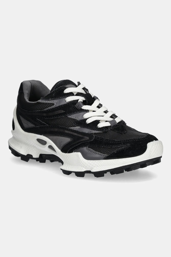 Ecco sneakers BIOM C-Trail Retro pelle scamosciata nero 803473.60266