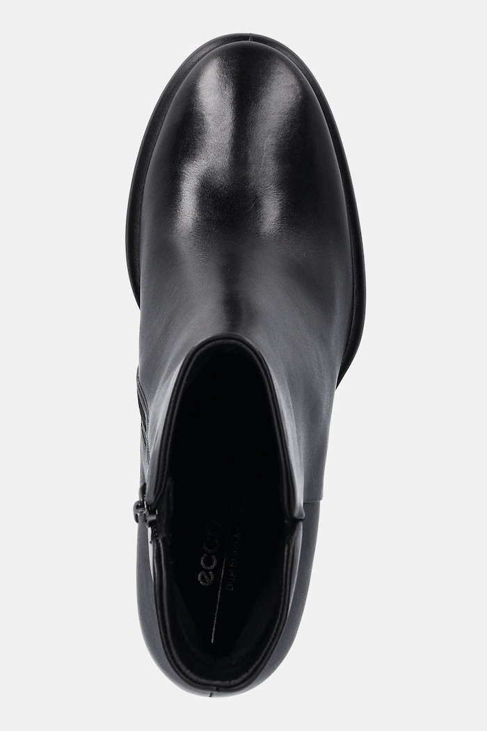 Δερμάτινες μπότες Ecco Sculpted Lx 55 Boot μαύρο 222613.01001