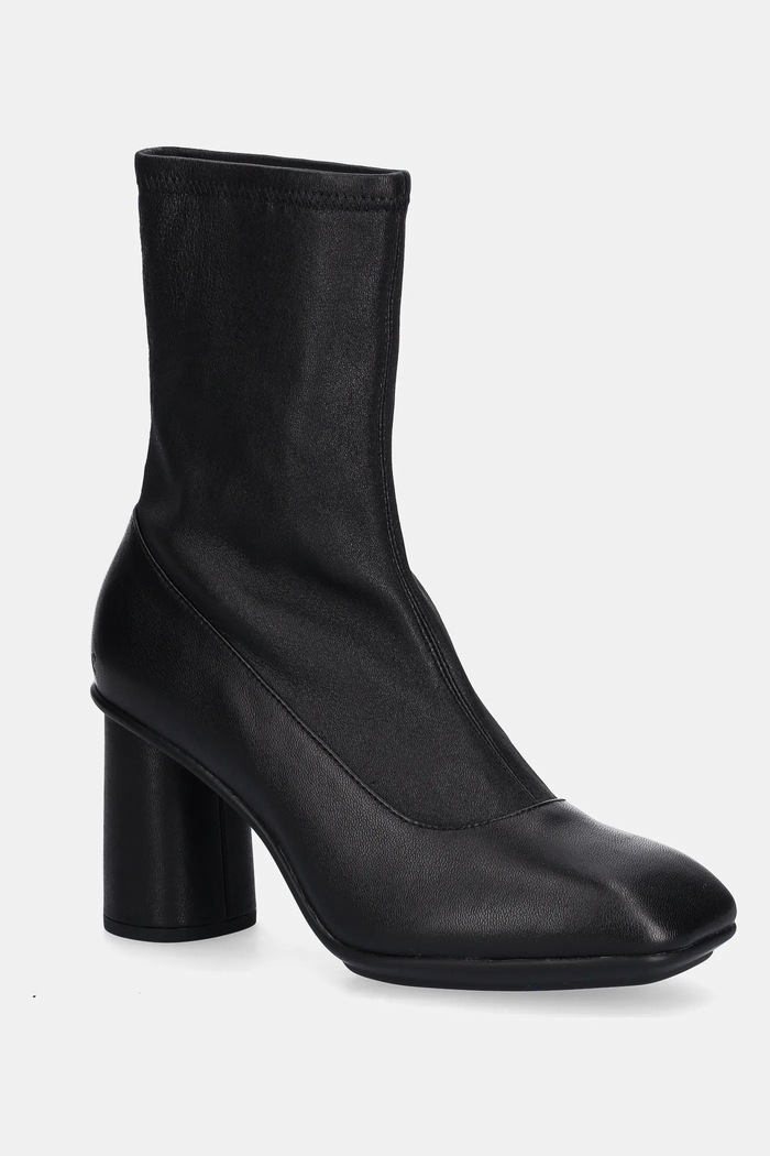 Usnjeni gležnarji Ecco Sculpted Alba 65 Boot Neizolirana črna 234813.51052