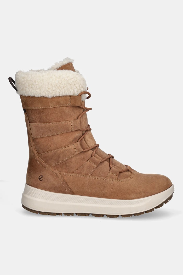 Ecco stivali da neve Solice Mid Wp 200G Pl 420213.02291 marrone AW25