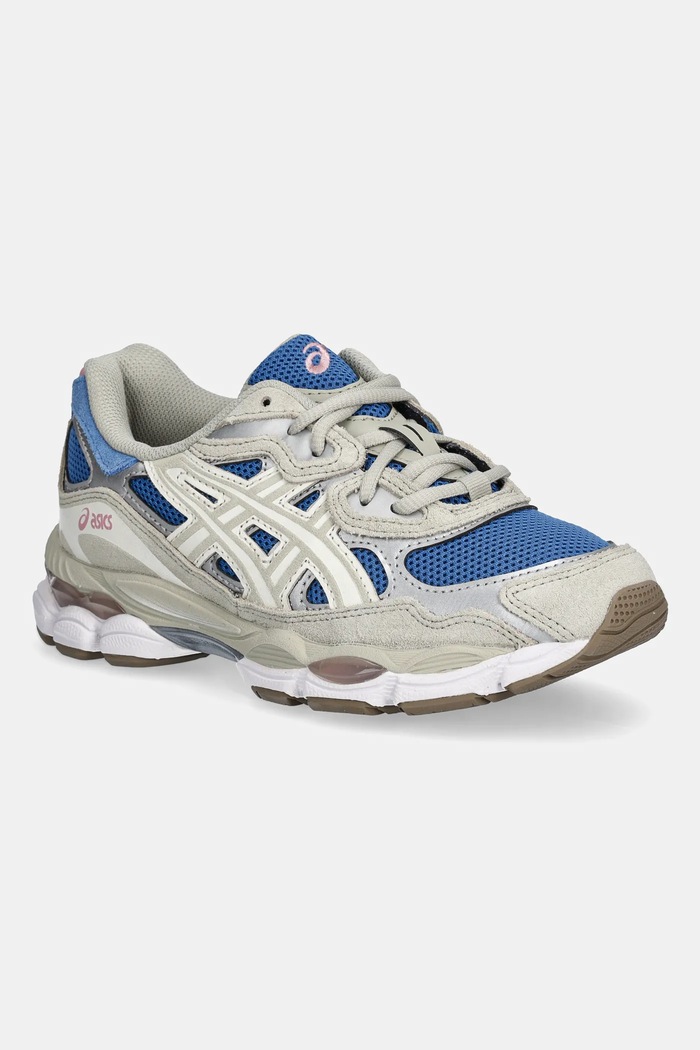 Sneakers Asics GEL-NYC απομίμηση λείου δέρματος μπλε 1203A383.402