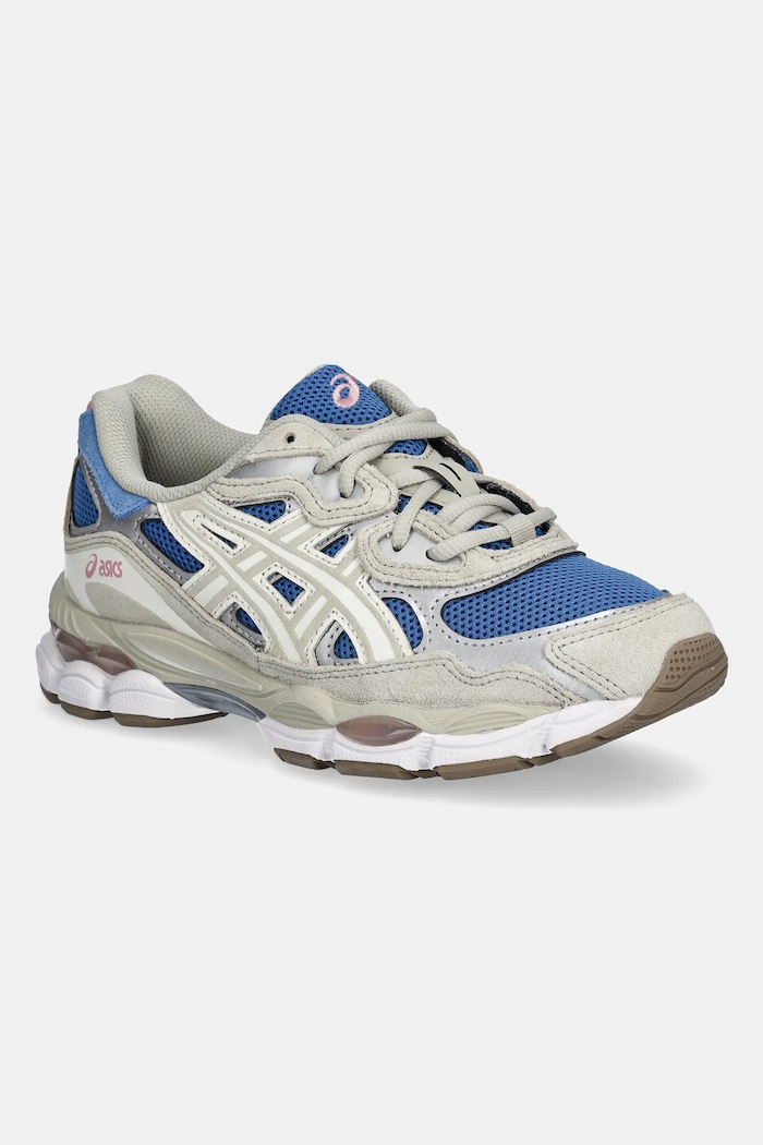 Sneakers Asics GEL-NYC απομίμηση λείου δέρματος μπλε 1203A383.402