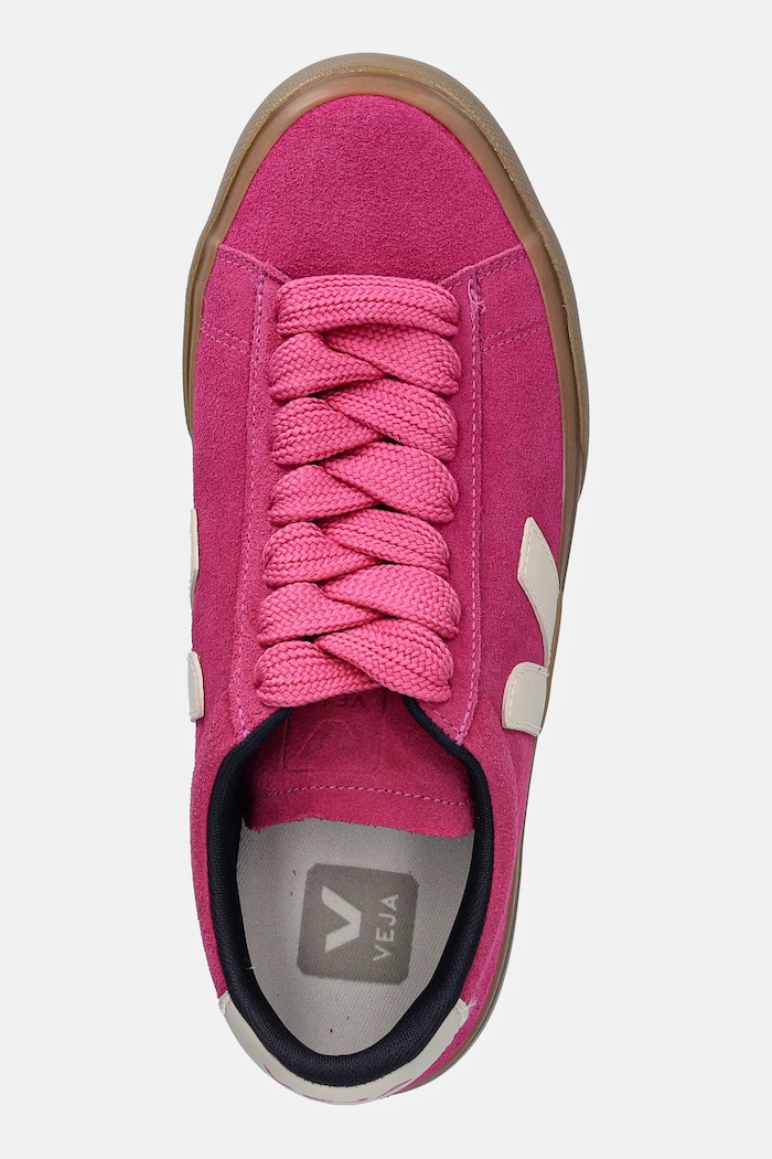 Veja sneakersy zamszowe Campo różowy CP0320802A