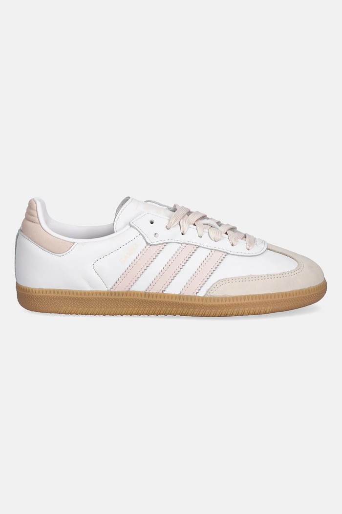 adidas Originals bőr cipő Samba OG JS1351 fehér AW25