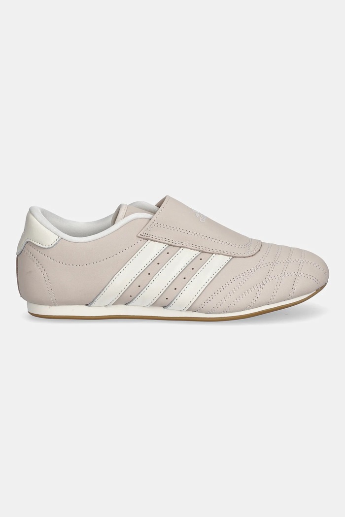 Nubukové tenisky adidas Originals Taekwondo JS4523 ružová AW25