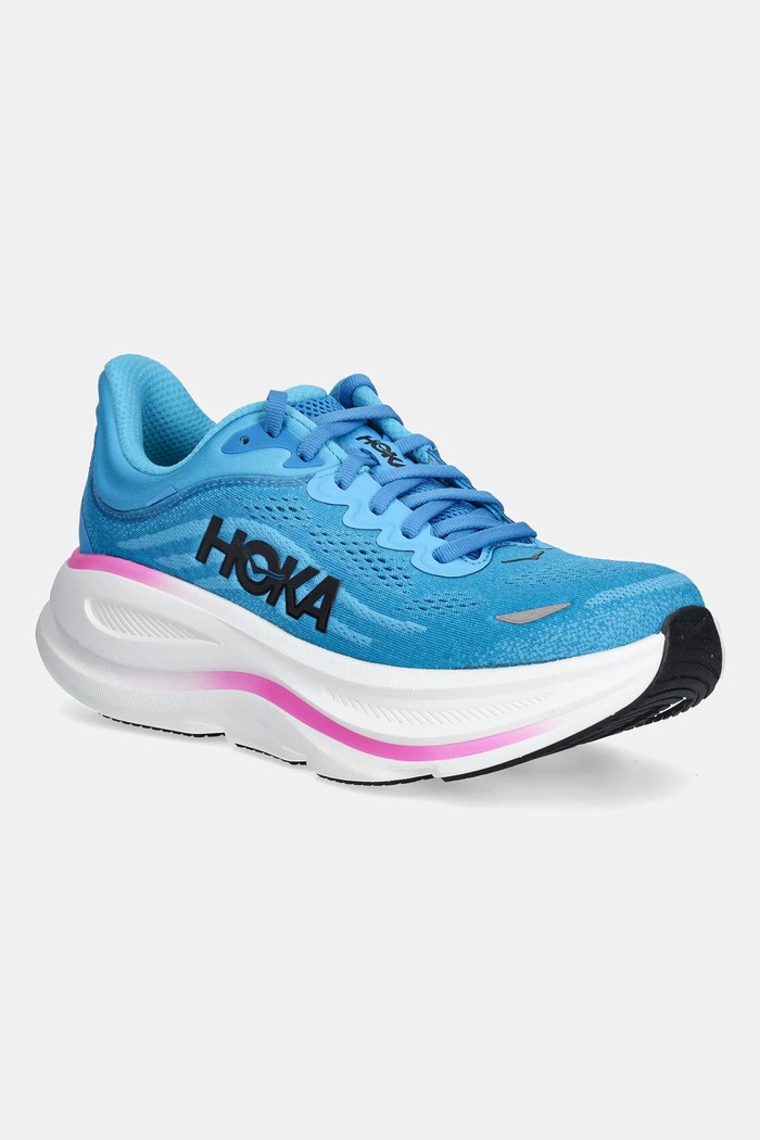 Hoka Bondi 9 Shoes for running Women's textile blue 1162012