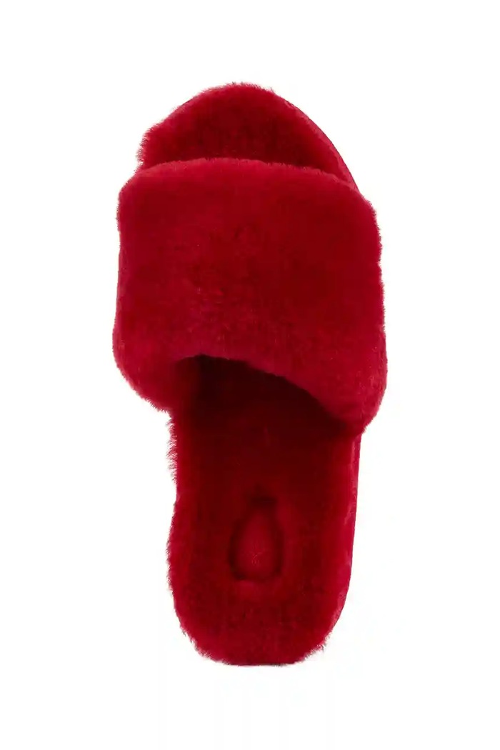 Vlněné pantofle Emu Australia Mckay W13088.CHER červená