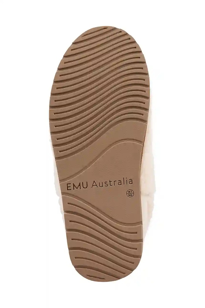 Vlněné boty do sněhu Emu Australia Stinger Micro Flatform Teddy W13187.NATU