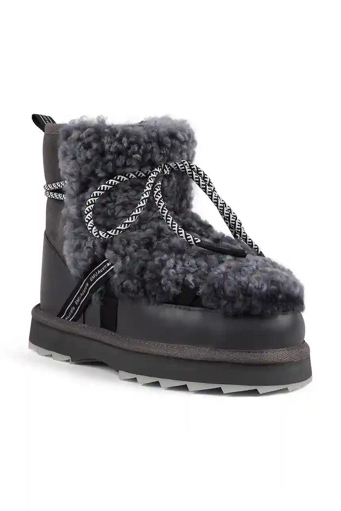 Čizme za snijeg Emu Australia Blurred Teddy W13196.CHAR siva AW25