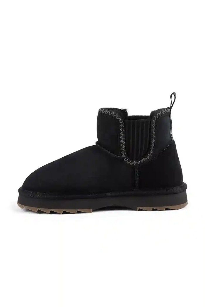 Semišové sněhule Emu Australia Higgie černá W13198.BLAK