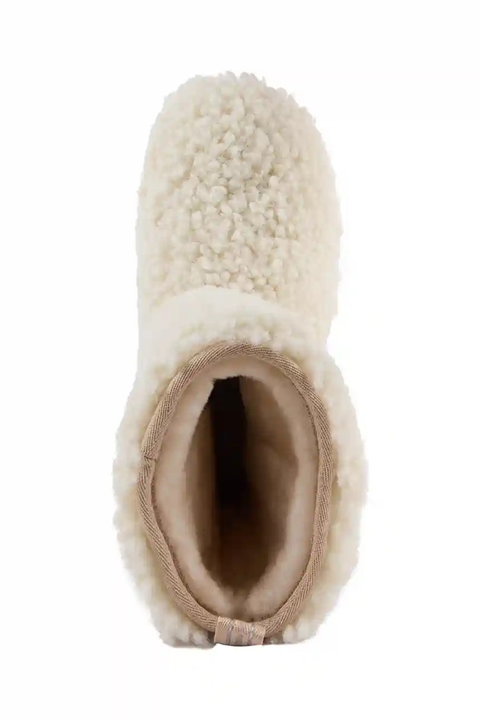 Vlněné boty do sněhu Emu Australia Sharky Lo Teddy W13200.NATU béžová