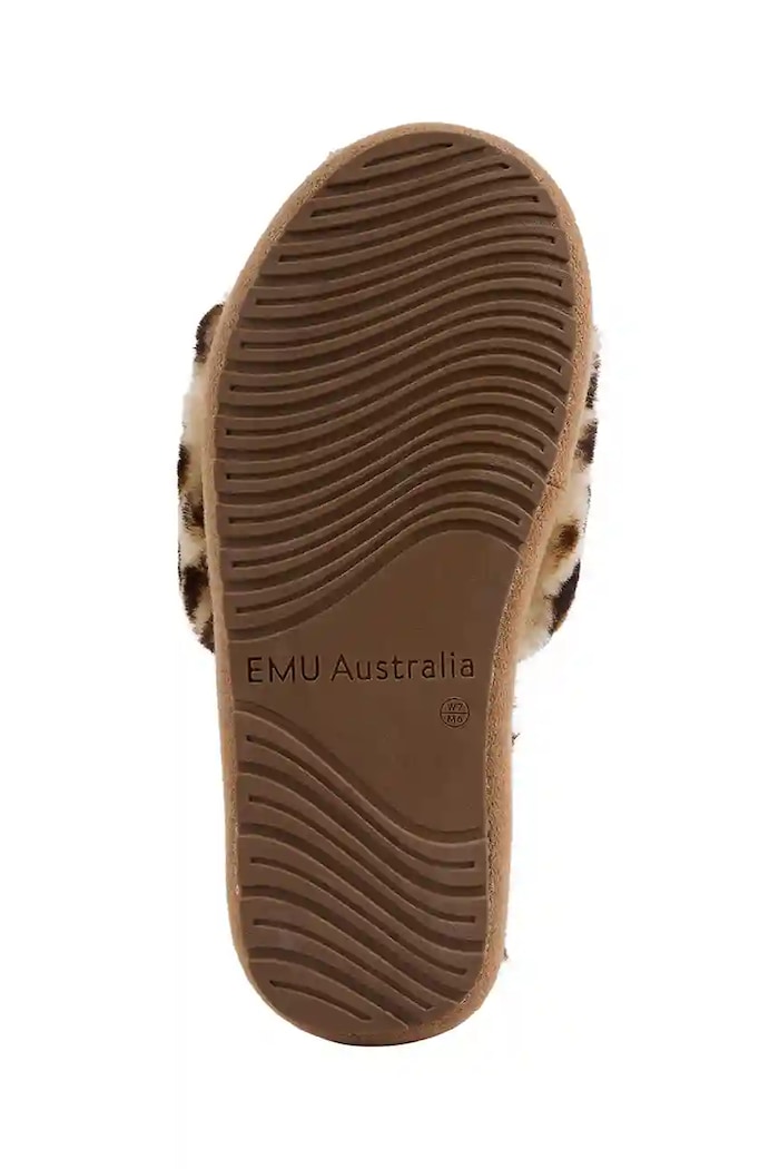 Emu Australia Vunene papuče Emu Australia Mckay Leopard W13203.LEOP