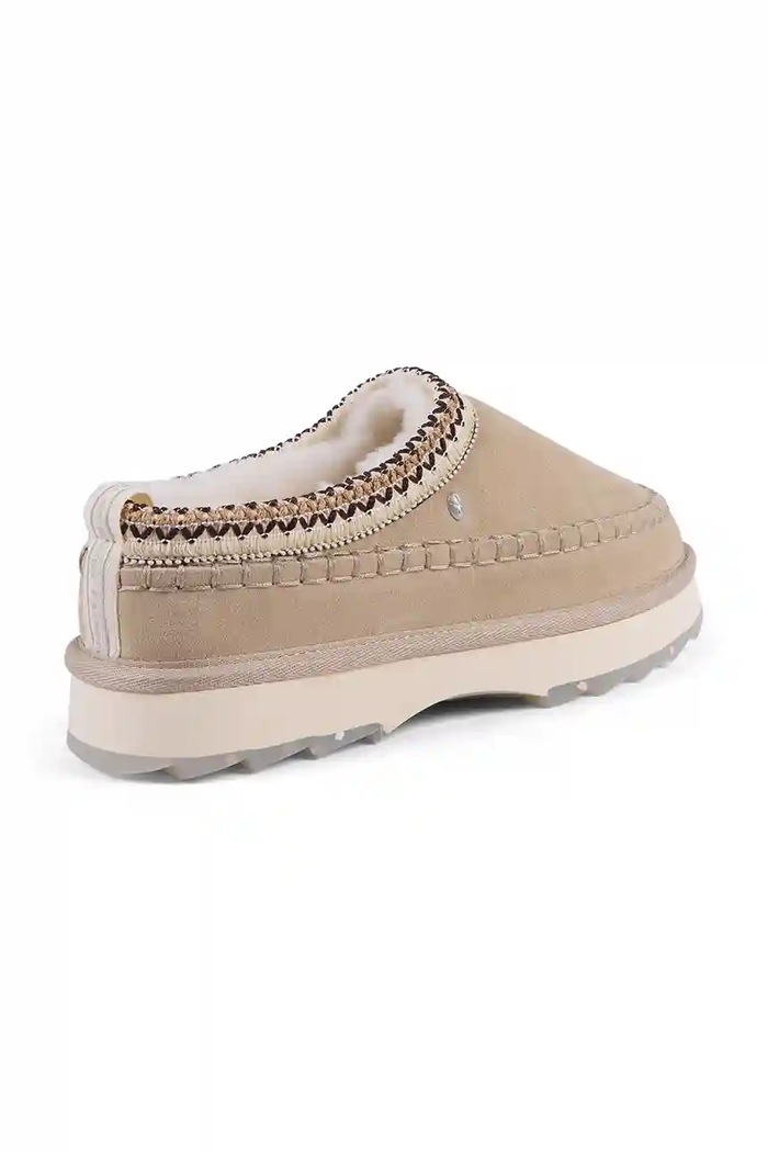 Boty Semišové papuče Emu Australia Sharky Adventure Scuff W13239.SAND béžová