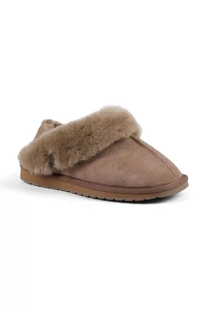 Emu Australia kapcie zamszowe Platinum Balzary WP11886.MUSH brązowy AW25