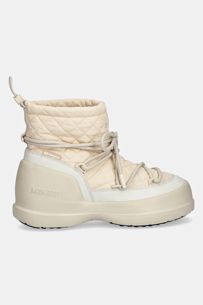 Moon Boot cizme de iarna MB MEZZALUNA QUILTED MID WP 80D2500020.L002 bej AW25