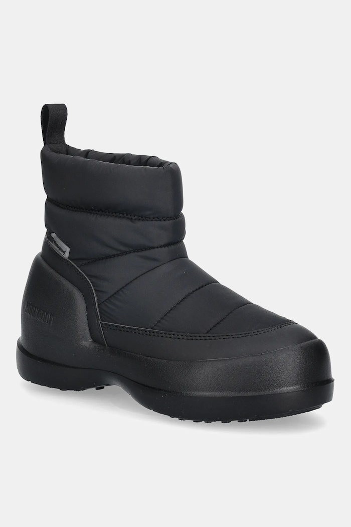 Snehule Moon Boot MB MEZZALUNA PUFFY WP jemné zateplenie čierna 80D2500050.N001