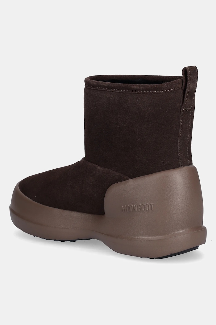 Obutev Snežke iz semiša Moon Boot MB MEZZALUNA MID BOOT 80D2500060.M010 rjava