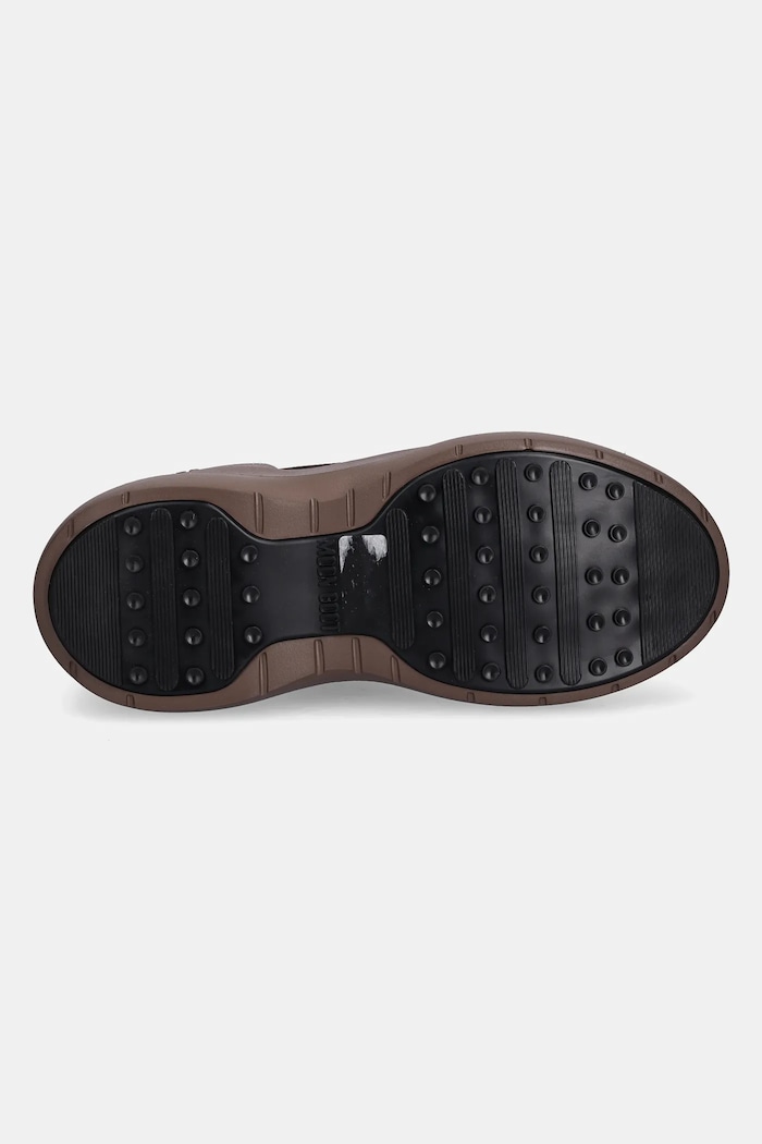 Snežke iz semiša Moon Boot MB MEZZALUNA MID BOOT 80D2500060.M010 rjava
