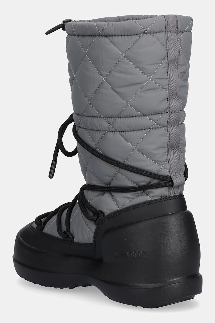 Obuv Snehule Moon Boot MB MEZZALUNA QUILTED HIGH BOOT WP 80D2500080.H006 sivá