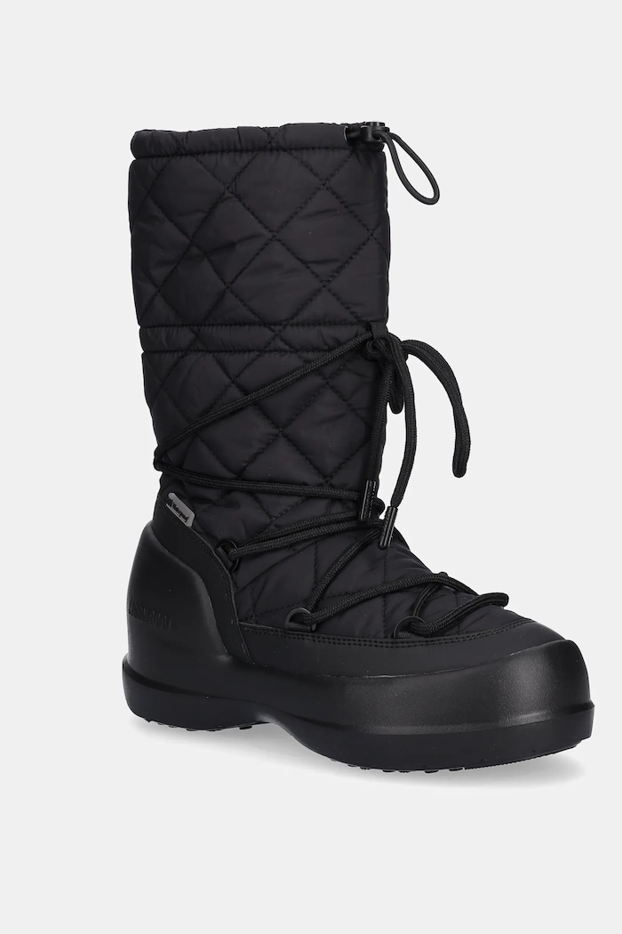 Апрески Moon Boot MB MEZZALUNA QUILTED HIGH BOOT WP лека изолация черен 80D2500080.N001