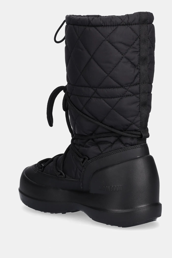 Обувки Апрески Moon Boot MB MEZZALUNA QUILTED HIGH BOOT WP 80D2500080.N001 черен
