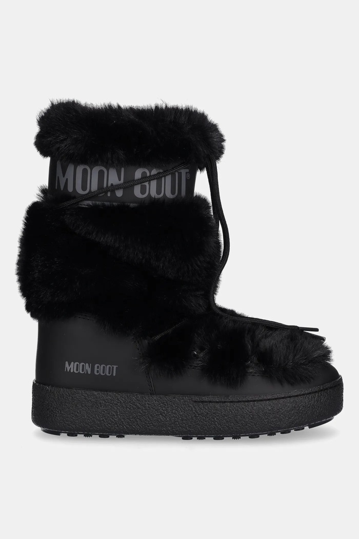 Snežke Moon Boot MB LTRACK FAUX FUR HIGH WP 80D2450210.N001 črna AW25