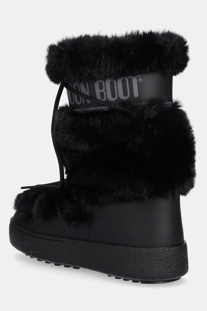 Obutev Snežke Moon Boot MB LTRACK FAUX FUR HIGH WP 80D2450210.N001 črna