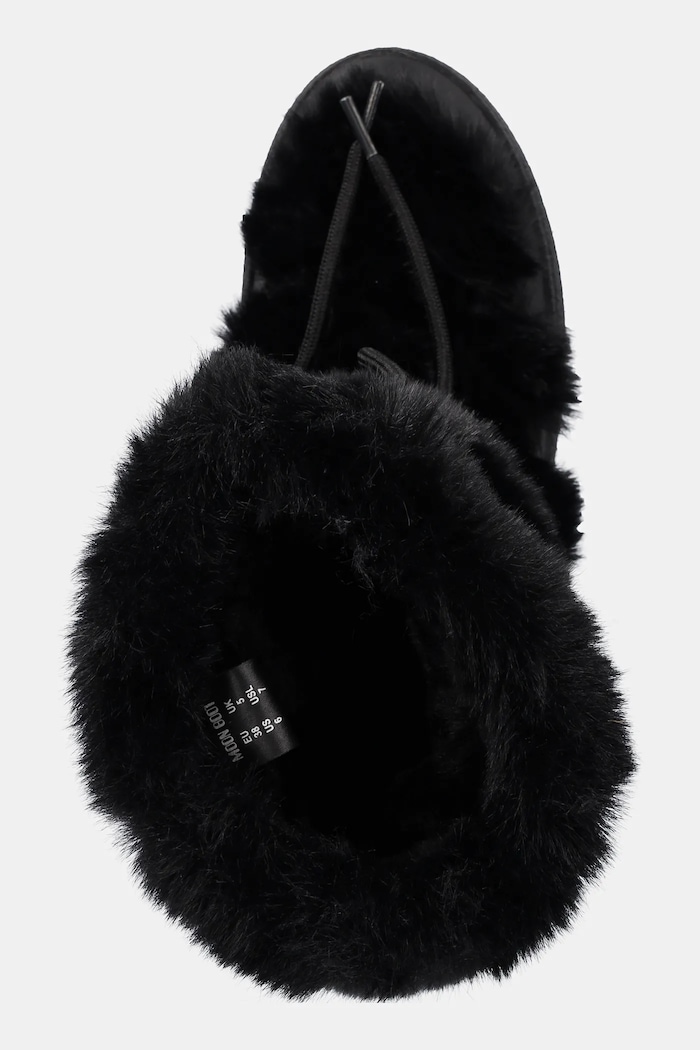 Snežke Moon Boot MB LTRACK FAUX FUR HIGH WP črna 80D2450210.N001