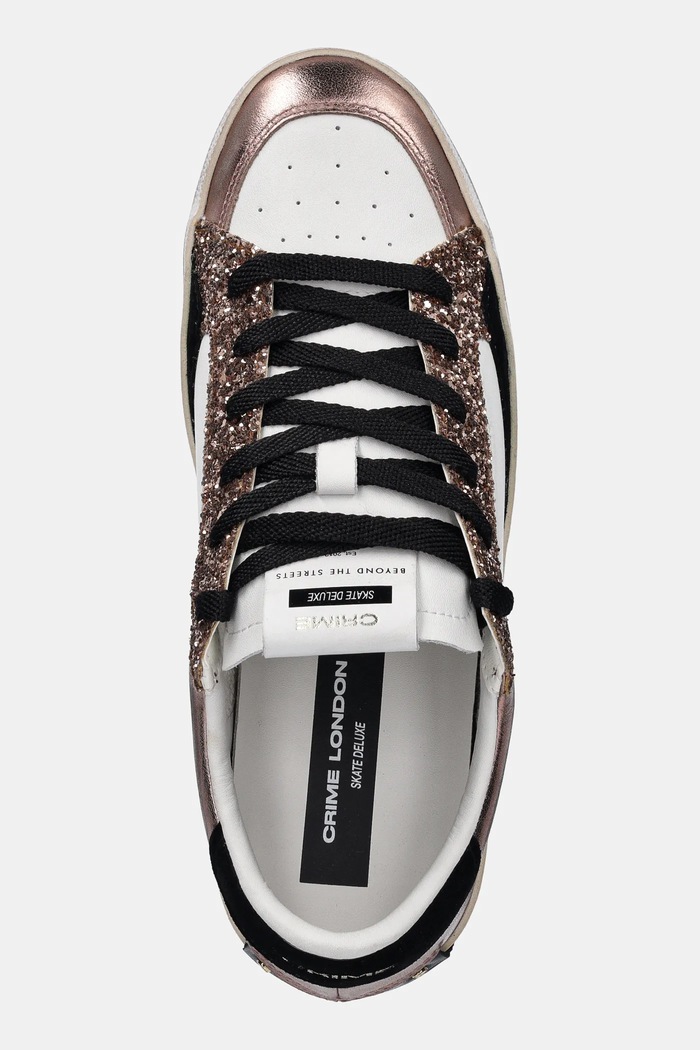 Sneakers Crime London SK8 DELUXE λευκό 25110AA8.60