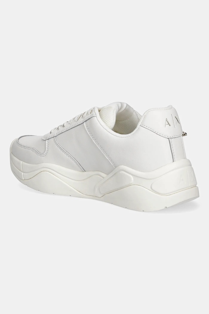Obuv Kožené tenisky Armani Exchange XW001617.AF17443.M0107 biela