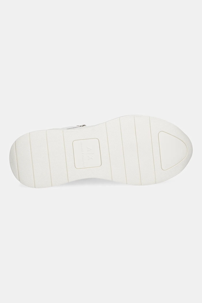 Kožené tenisky Armani Exchange XW001617.AF17443.M0107 biela