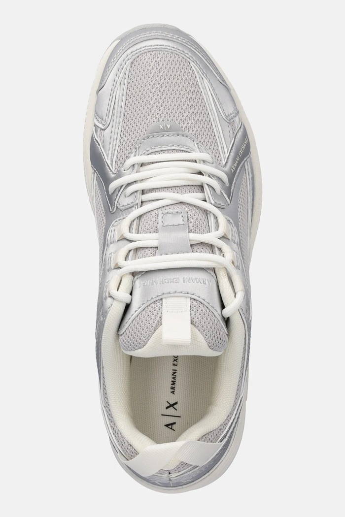 Armani Exchange sneakersy srebrny XW001628.AF17453.MZ127