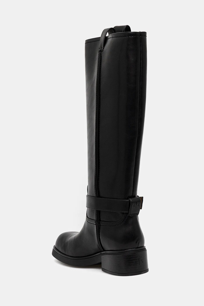 Obuv Vysoké čižmy Armani Exchange XW001655.AF17476.UC001 čierna