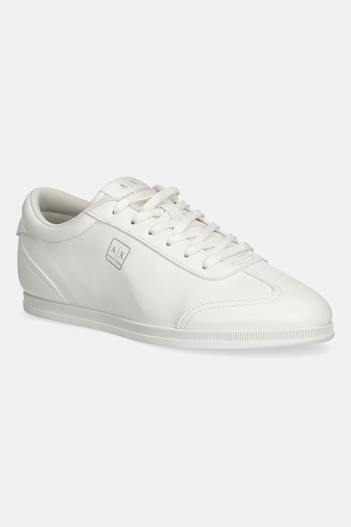 Tenisky Armani Exchange imitácia kože béžová XW001668.AF17628.U0011
