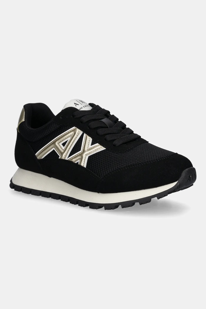 Tenisky Armani Exchange textilný čierna XW002150.AF19388.MC077