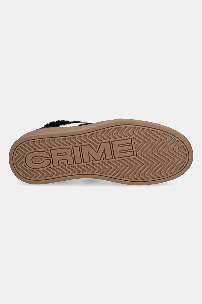 Kožené tenisky Crime London WEMBLEY 25251AA8.20 čierna