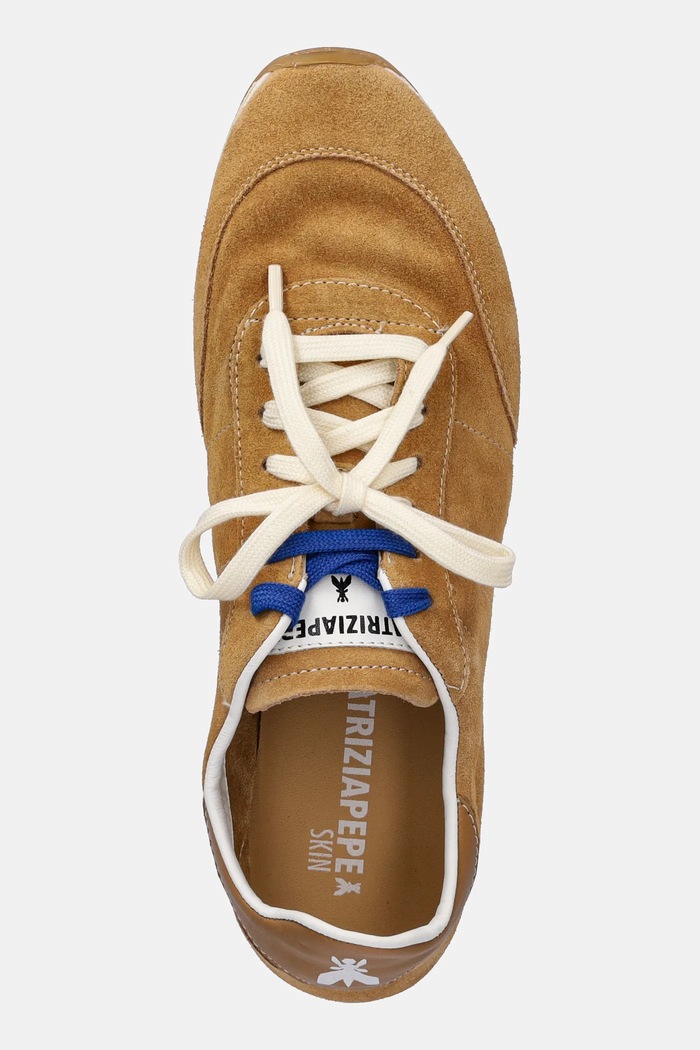 Patrizia Pepe sneakersy zamszowe beżowy 2Z0054.L055.B768