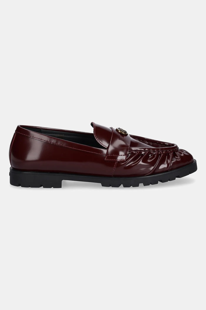 Kožne cipele Pinko Nora 01 SD0435.P114.P61 bordo AW25
